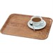 Plateau stratifié surface grainée Madeira Cambro olivier marron