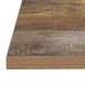 Plateau de table carré Bolero effet bois vieilli