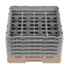 Casier à verres 16 compartiments Camrack Cambro beige hauteur max 257mm