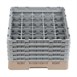 Casier à verres 25 compartiments Camrack Cambro beige hauteur max 257mm