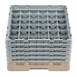 Casier à verres 36 compartiments Camrack Cambro beige hauteur max 257mm