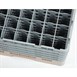 Casier à verres 49 compartiments Camrack Cambro beige hauteur max 257mm
