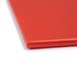 Petite planche à découper haute densité Hygiplas rouge