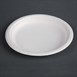 Assiettes en bagasse compostables Fiesta Compostable 17,9 cm (x50)