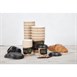 Couvercles gobelets boissons chaudes CPLA compostables Fiesta Compostable 225 ml (lot de 50)