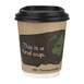 Couvercles gobelets boissons chaudes CPLA compostables Fiesta Compostable 225 ml (lot de 50)