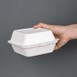 Boîtes à hamburger en bagasse Fiesta Compostable 155mm (Lot de 500)