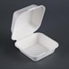 Boîtes à hamburger en bagasse Fiesta Compostable 155mm (Lot de 500)