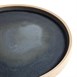 Assiettes plates bord droit granit bleu Olympia Canvas 25 cm  (Lot de 6)