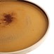 Assiettes plates bord droit terre de sienne Olympia Canvas 25 cm  (Lot de 6)