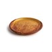 Assiettes plates terre de sienne Olympia Canvas 18 cm  (Lot de 6)