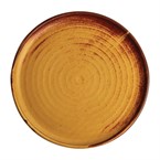 Assiettes plates terre de sienne Olympia Canvas 26,5 cm  (Lot de 6)