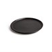 Assiettes plates noir mat  Olympia Canvas 26,5 cm  (Lot de 6)