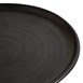Assiettes plates noir mat  Olympia Canvas 26,5 cm  (Lot de 6)