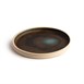 Assiettes plates bord droit vert bronze Olympia Canvas 18 cm  (Lot de 6)