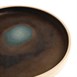 Assiettes plates bord droit vert bronze Olympia Canvas 18 cm  (Lot de 6)