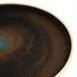 Assiettes plates bord droit vert bronze Olympia Canvas 25 cm  (Lot de 6)