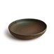 Assiettes creuses calottes vert bronze Olympia Canvas 23 cm 