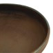 Assiettes creuses calottes vert bronze Olympia Canvas 23 cm 