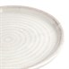 Assiettes plates blanc Murano Olympia Canvas 18 cm (Lot de 6)