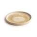 Assiettes plates bord droit beige moucheté Olympia Canvas 18 cm  (Lot de 6)