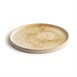 Assiettes plates bord droit beige moucheté Olympia Canvas 25 cm  (Lot de 6)