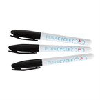Marqueurs noirs alimentaires permanents Puracycle (Lot de 3)