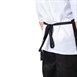 Lot de 2 tabliers bavette en polyester coton noirs Nisbets Essentials
