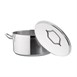 Braisière inox avec couvercle Nisbets Essentials 32 cm