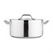 Braisière inox avec couvercle Nisbets Essentials 32 cm