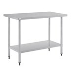 Table inox Nisbets Essentials 120 x 60 cm