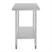 Table inox Nisbets Essentials 120 x 60 cm