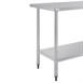 Table inox Nisbets Essentials 120 x 60 cm