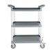 Chariot de service compact en polypropylène Nisbets Essentials