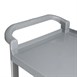 Chariot de service compact en polypropylène Nisbets Essentials