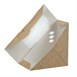 Boîtes sandwichs triangles kraft standards Vegware 65mm (x500)