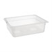 Bac en polypropylène GN 1/2 sans couvercle Nisbets Essentials 100mm