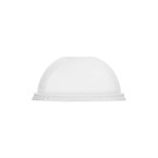 Couvercles dôme PLA compostables avec trou pour boissons fraîches Vegware 340ml et 454ml (lot de 1000)