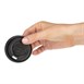 Couvercles noirs Recyclables en CPLA pour gobelets espresso 113ml Fiesta Recyclable (x50)