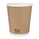 Gobelets boissons chaudes compostables en PLA double paroi Fiesta Compostable 227ml (x500)