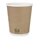 Gobelets boissons chaudes compostables en PLA double paroi Fiesta Compostable 227ml (x500)