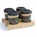Gobelets boissons chaudes compostables en PLA double paroi Fiesta Compostable 355ml (x500)