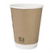 Gobelets boissons chaudes compostables en PLA double paroi Fiesta Compostable 355ml (x500)