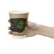Gobelets boissons chaudes compostables en PLA double paroi Fiesta Compostable 355ml (x500)