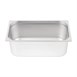 Bac inox 18/10 GN 1/1 professionnel Vogue 200mm
