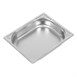 Bac inox 18/10 GN 1/2 professionnel Vogue 65mm