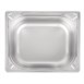 Bac inox 18/10 GN 1/2 professionnel Vogue 150mm