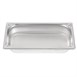 Bac inox 18/10 GN 1/3 professionnel Vogue 65mm