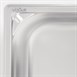 Bac inox 18/10 GN 1/3 professionnel Vogue 65mm
