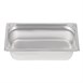 Bac inox 18/10 GN 1/3 professionnel Vogue 100mm